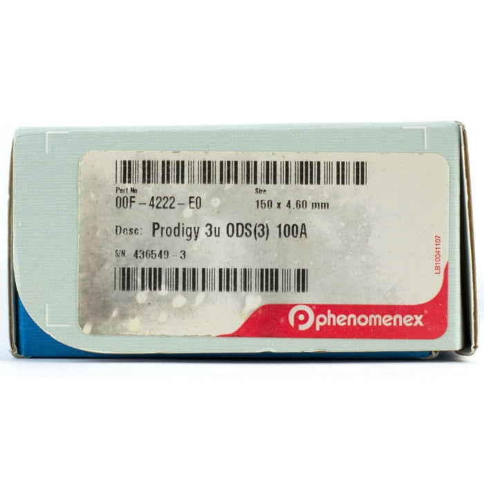 Phenomenex 00F-4222-E0 Prodigy 3 µm ODS-3 100 Å, LC Column 150 x 4.6 mm