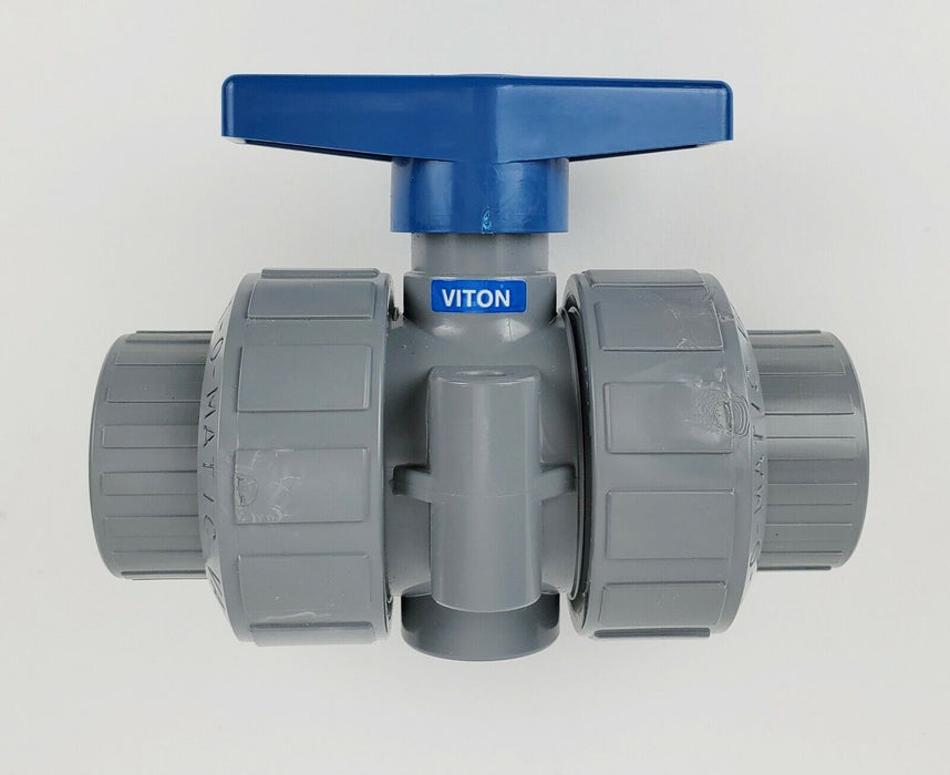 TRUE BLUE MBV100VS-CP Manual Ball Valve,CPVC,1" Socket