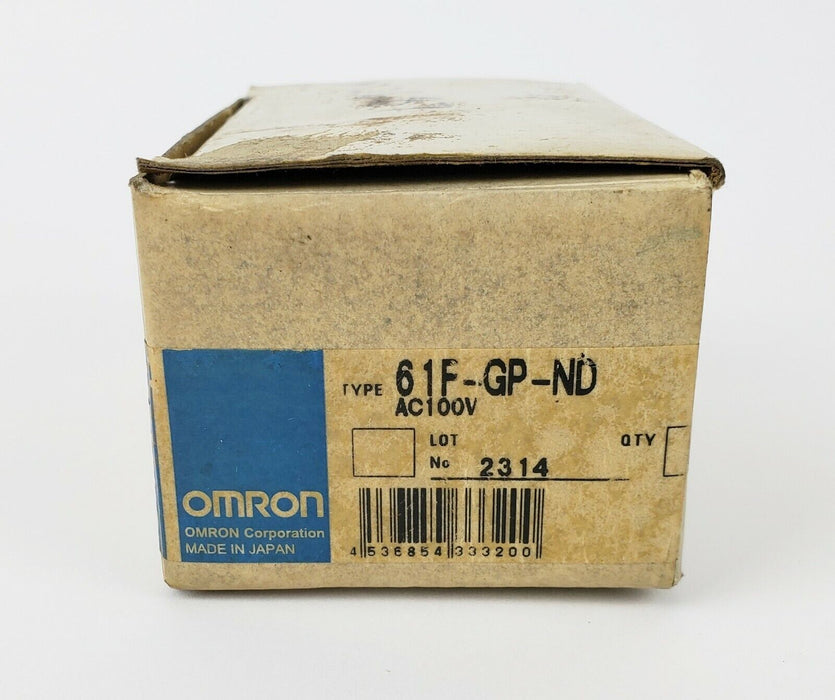 Omron 61F-GP-ND 61FGPND Floatless Level Switch Module