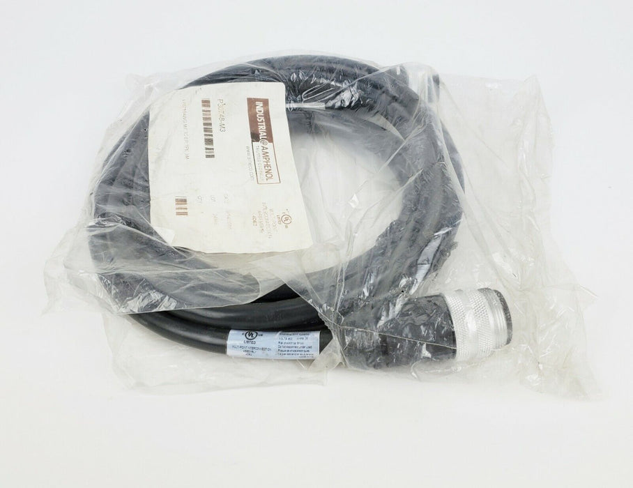 AMPHENOL P30748-M3 4 PIN, 10AWG, M/F, TC-ER, TPE 3M CABLE / CONNECTOR