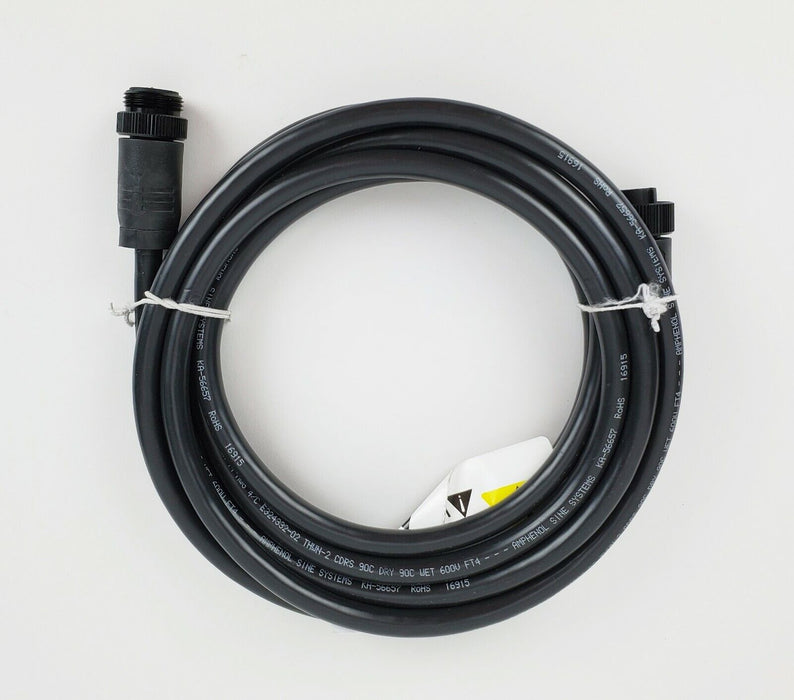 AMPHENOL P30756-M3 4 PIN, 14AWG, M/F, TC-ER, TPE, 3M CABLE / CONNECTOR