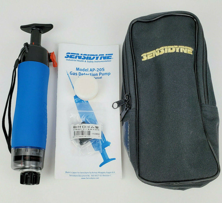 Sensidyne AP-20S Portable Gas Detection Pump Kit