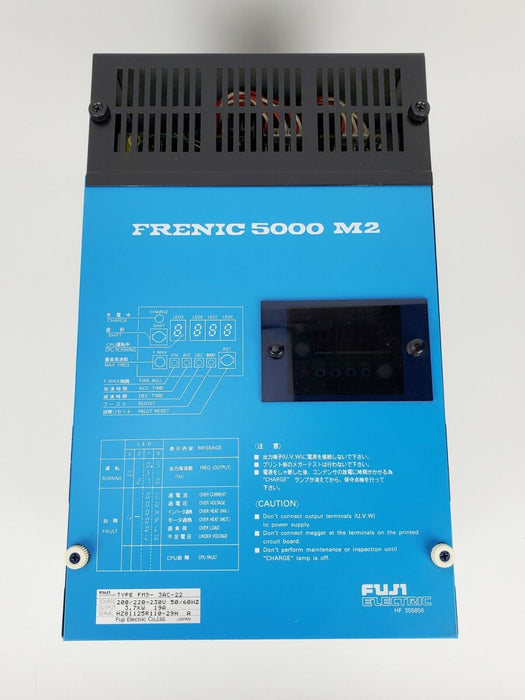 FUJI FMD-3AC-22 Inverter - Frenic 5000 M2