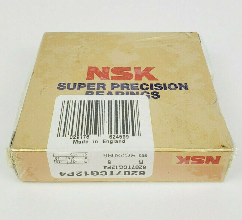 NSK 6207TCG12P4 Deep Groove Ball Bearing 35mm ID, 72mm OD, 17mm W