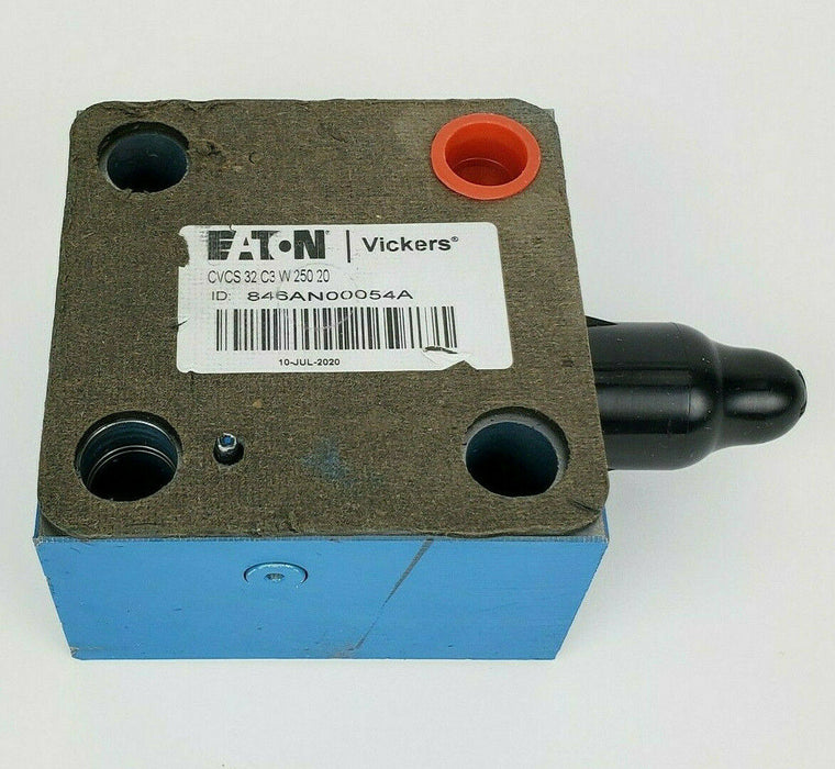 EATON Vickers 846AN00054A Slip-in Cartridge Valve Cover CVCS 32 C3 W 250 20 New!