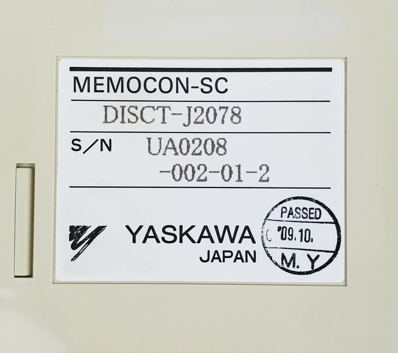 YASKAWA DISCT-J2078 MEMOCON-SC J2078 Module