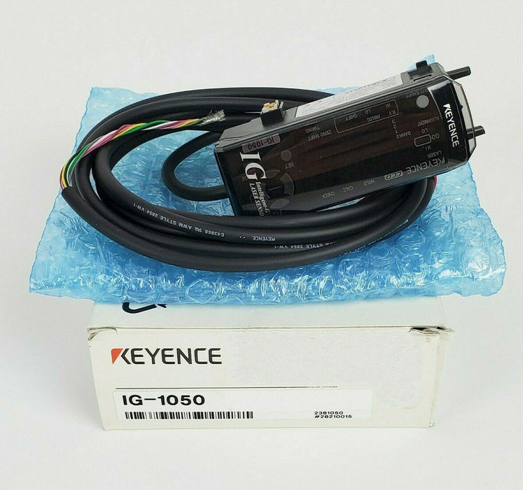 KEYENCE IG-1050 Intelligent-G Laser Sensor Amplifier Unit IG Series