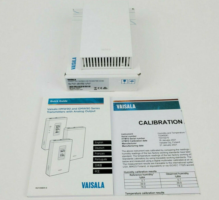 VAISALA HMW92 Humidity and Temperature Transmitter