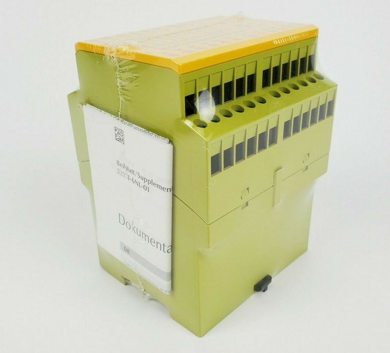 Pilz 774703 PNOZ X10 Safety Relay 110-120VAC 6n/o 4n/c 3LED