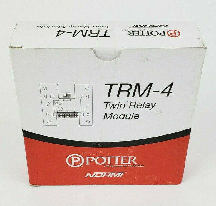 Potter Electric 1430824 TRM-4 Twin Relay Module