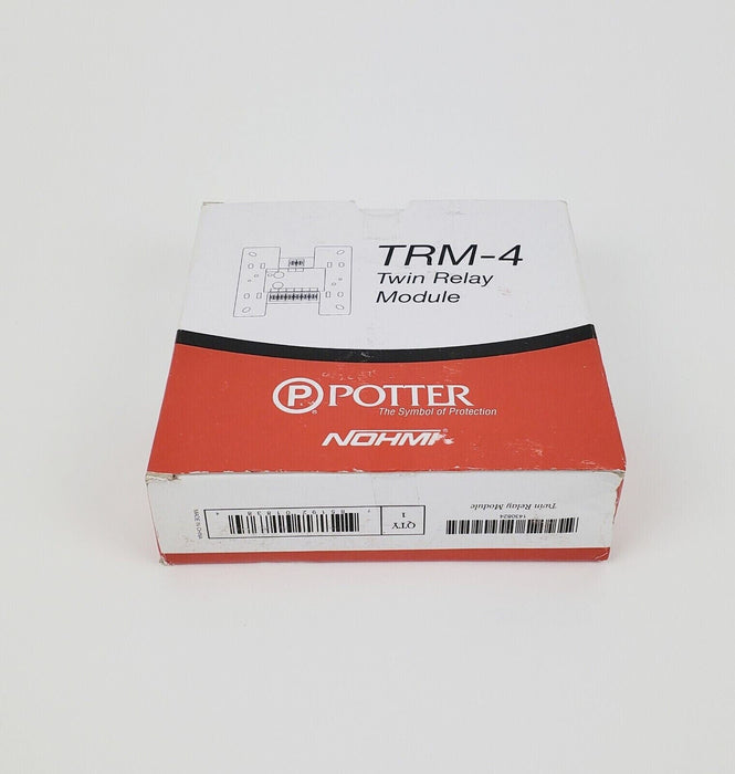 Potter Electric 1430824 TRM-4 Twin Relay Module