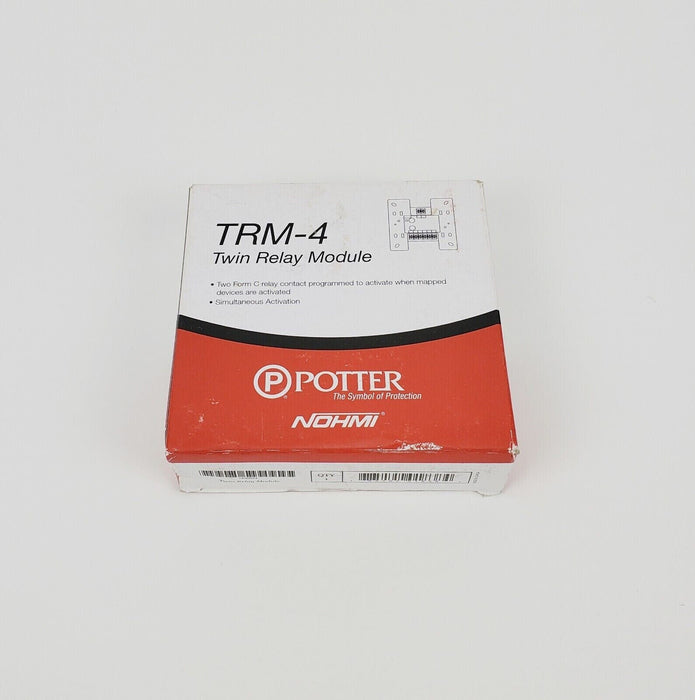 Potter Electric 1430824 TRM-4 Twin Relay Module