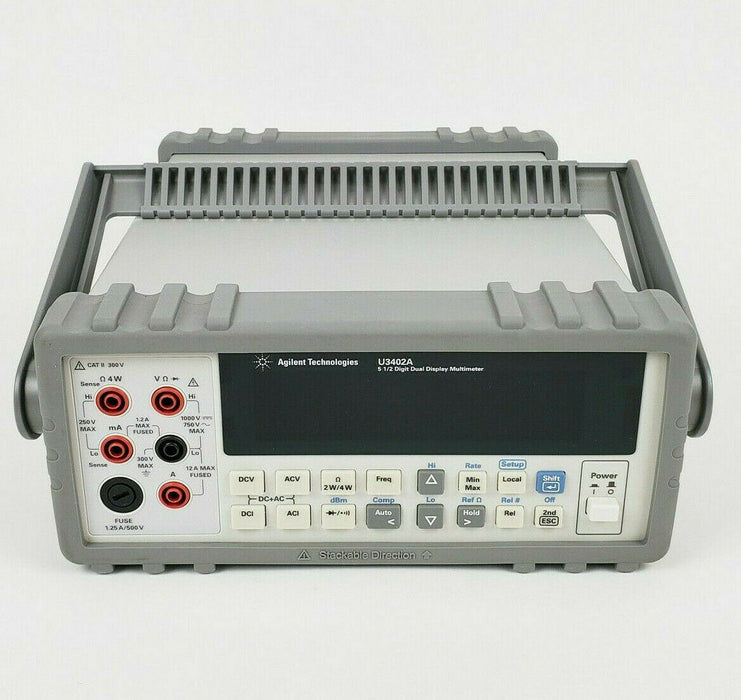 Agilent Keysight U3402A 5 ½ Digit Dual Display Multimeter