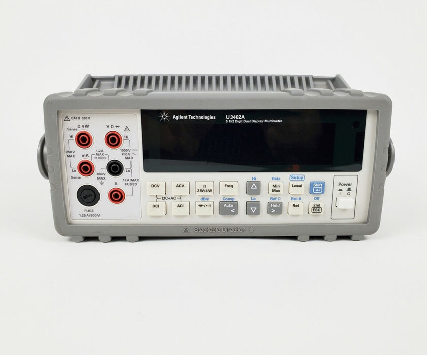 Agilent Keysight U3402A 5 ½ Digit Dual Display Multimeter