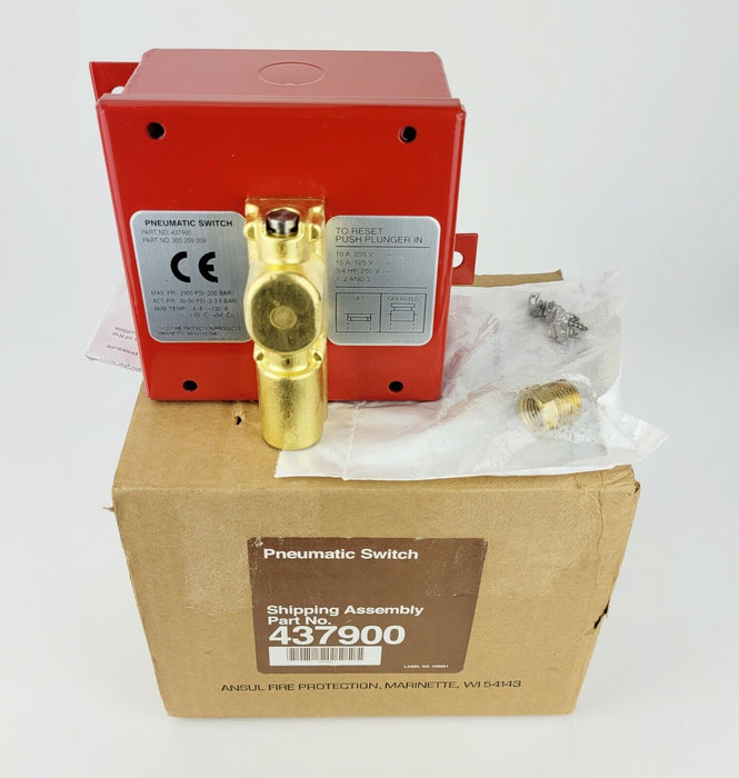 Ansul Tyco 437900 Pneumatic Switch