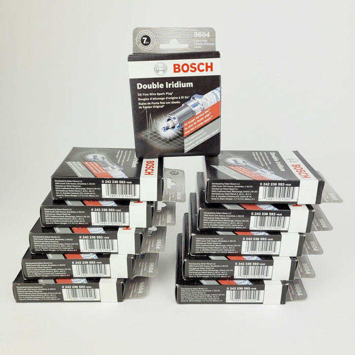 Lot of 54 Bosch 9604 Double Iridium Spark Plugs