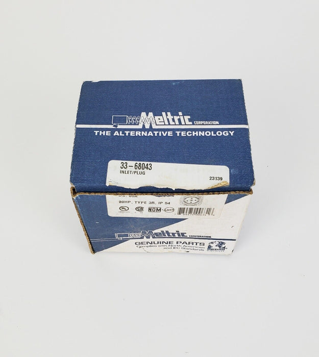 Meltric 33-68043 Inlet/Plug DS60 60A 480V