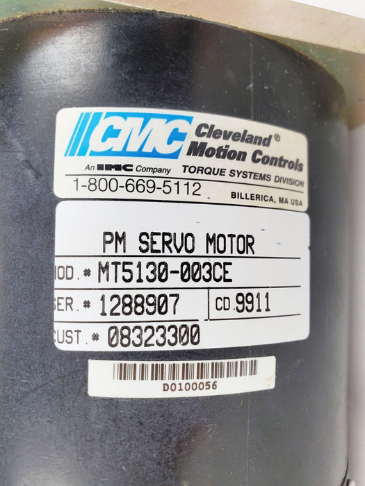 CMC Cleveland Motion Controls MT5130-003CE PM Servo Motor