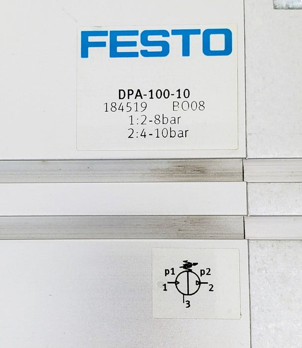 FESTO DPA-100-10 Pressure Booster 184519