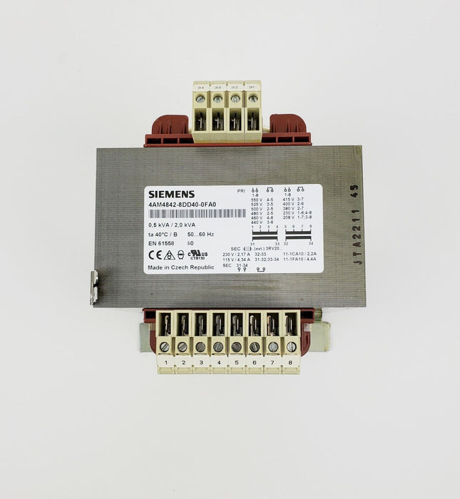 SIEMENS 4AM4842-8DD40-0FA0 Transformer