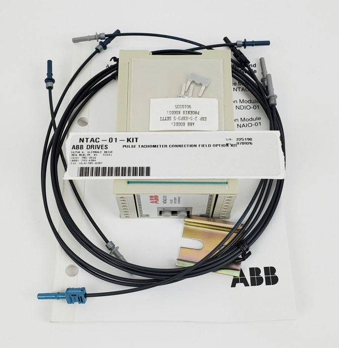 ABB NTAC-01 Pulse Encoder Interface Module Kit NTAC-01-KIT Rev E