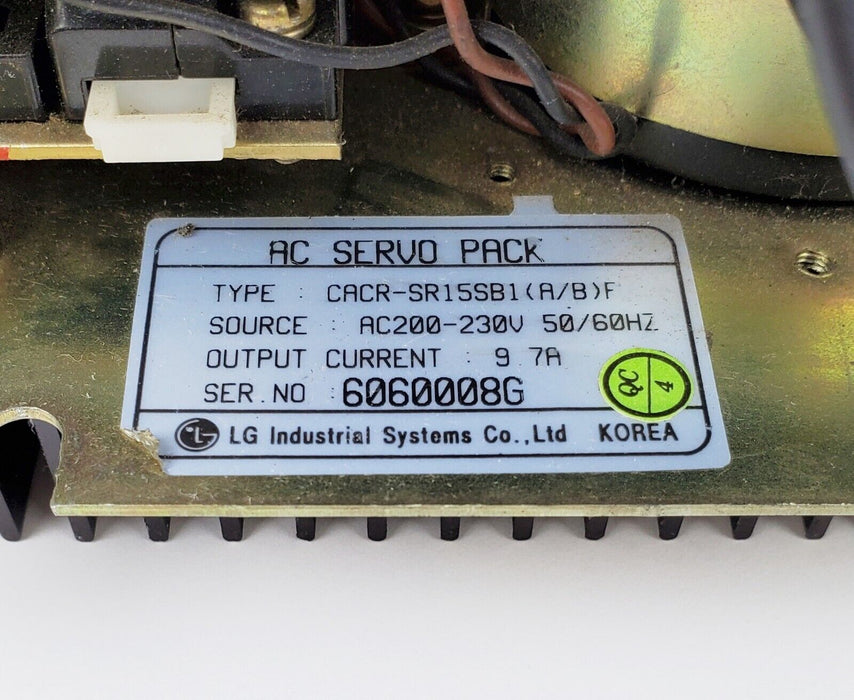 LG CACR-SR15SB1 (A/B) F, AC SERVOPACK Servo Amplifier