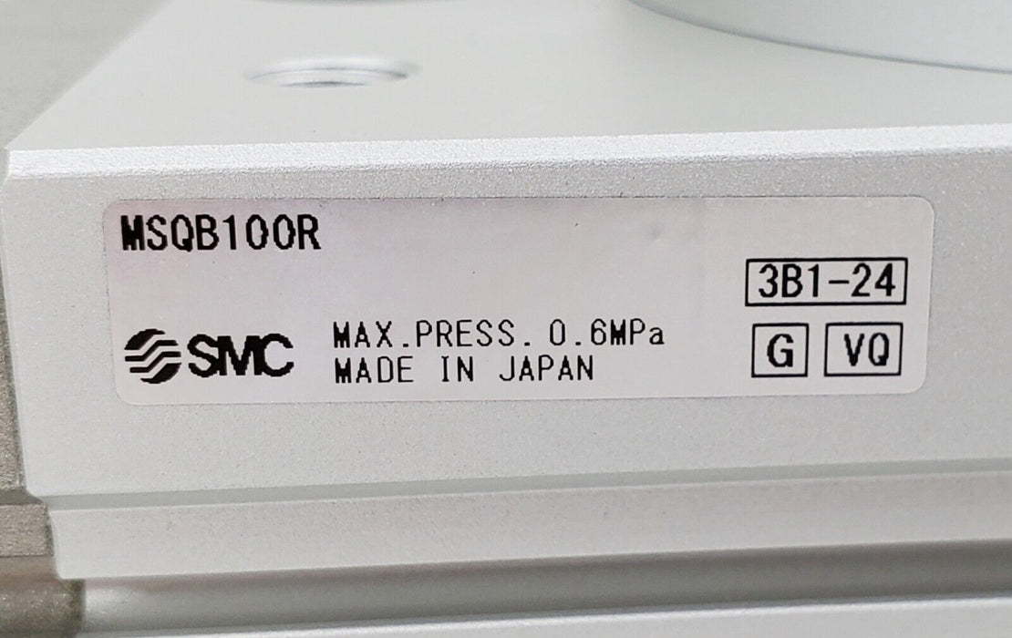 SMC MSQB100R-M9BL Rotary Table Cylinder 100mm MSQ Auto Switch