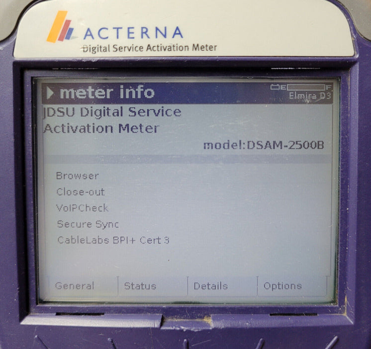 Acterna DSAM-2500B, Home Certification, Secure Sync, BPI+ Cert 3