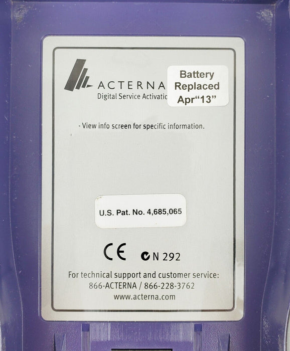 Acterna DSAM-2500B, Home Certification, Secure Sync, BPI+ Cert 3