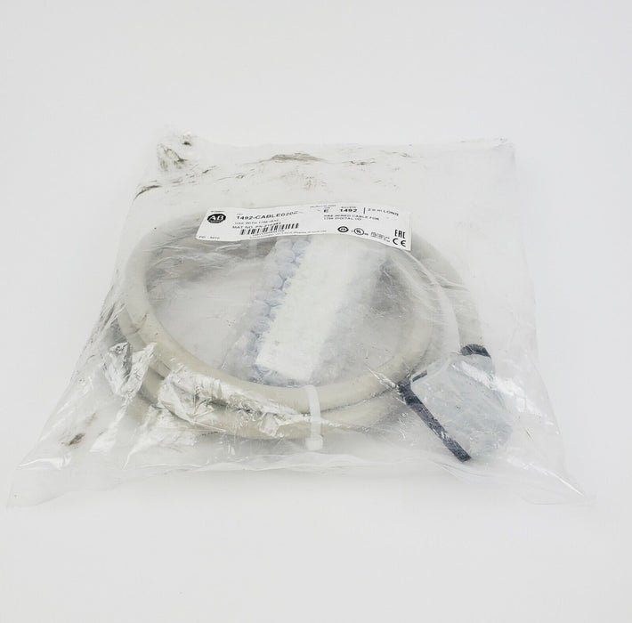 Allen Bradley 1492-CABLE020Z Pre-Wired Cable 2m for 1756 Digital I/O