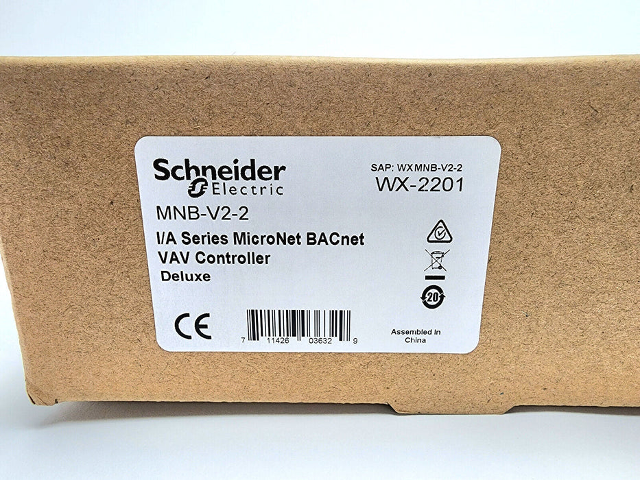 Schneider Electric MNB-V2-2 BACnet VAV Controller I/A Series