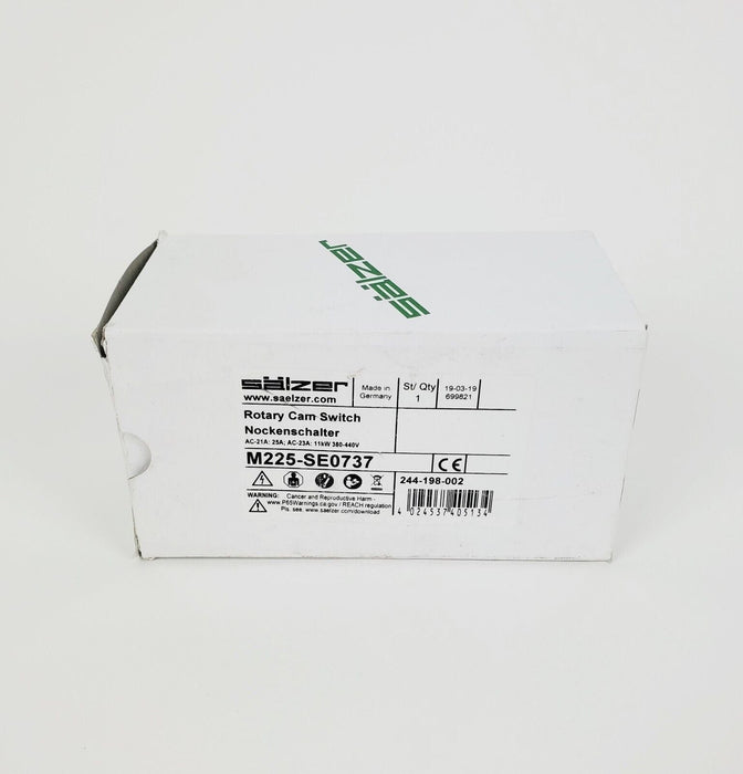 Salzer M225-SE0737 Rotary Cam Switch