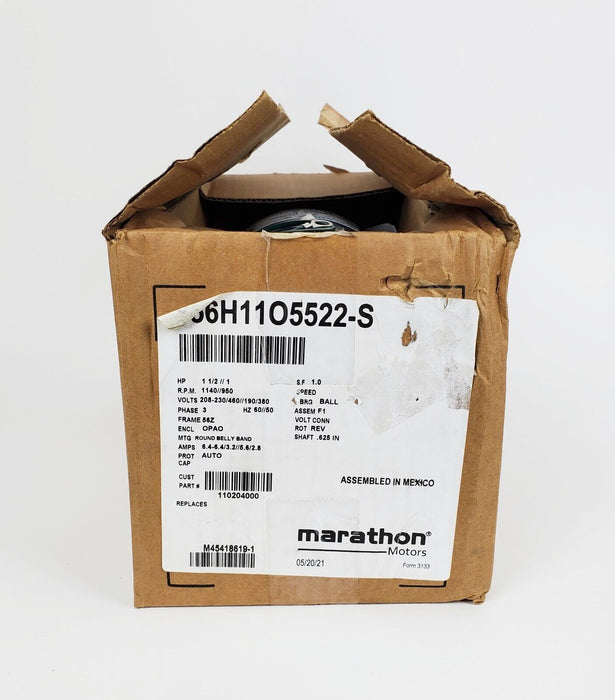 Marathon 110204000 Condenser Fan Motor