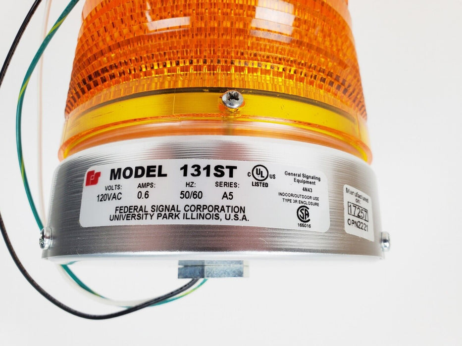 Federal Signal 131ST-120A Amber Strobe Light