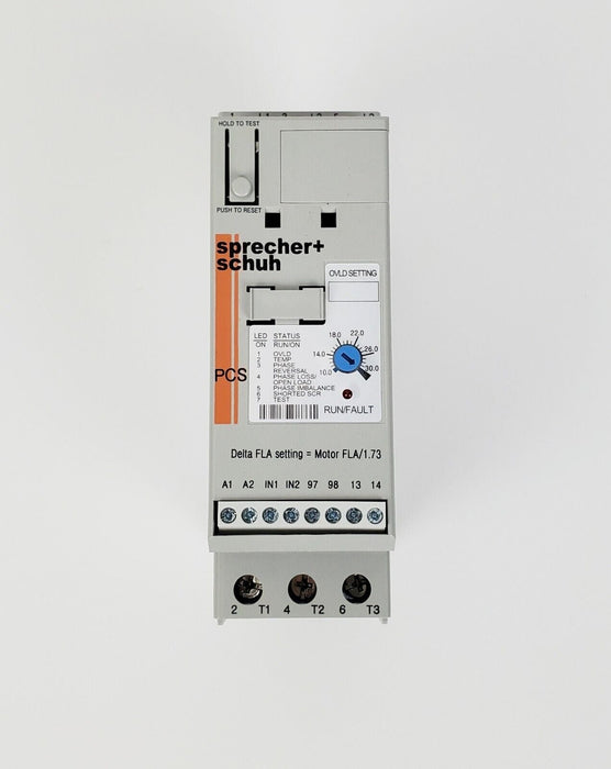 Sprecher + Schuh PCS-030-600V Smart Motor Controller Ser B