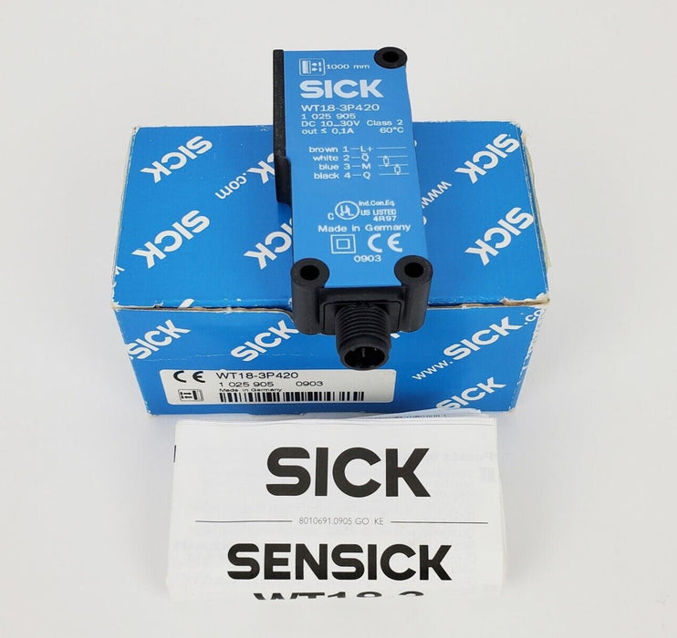 SICK WT18-3P420 Photoelectric Sensor