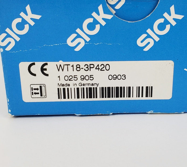 SICK WT18-3P420 Photoelectric Sensor