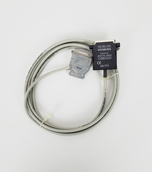 SIEMENS 6ES5 734-1BD20 Converter Cable RS232/TTY