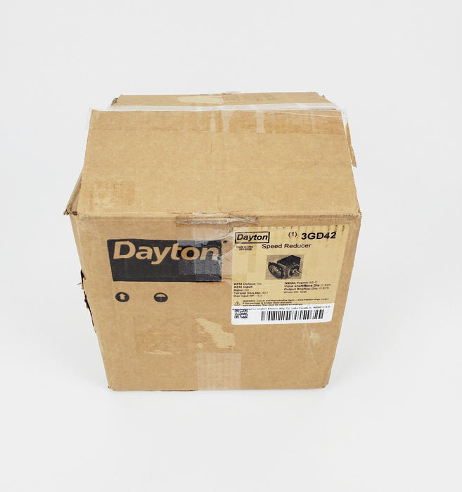 Dayton 3GD42 Speed Reducer 58rpm 30:1 56-C