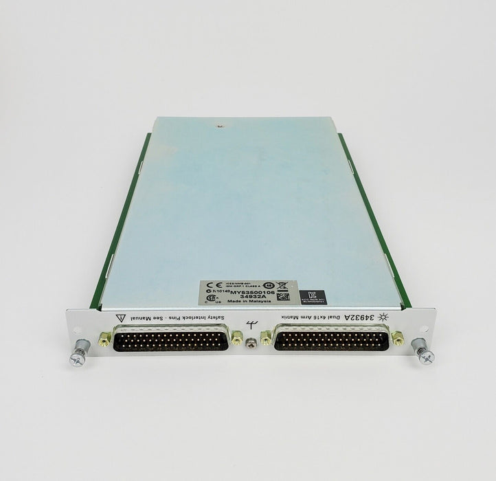 Agilent 34932A Dual 4x16 Armature Matrix Module