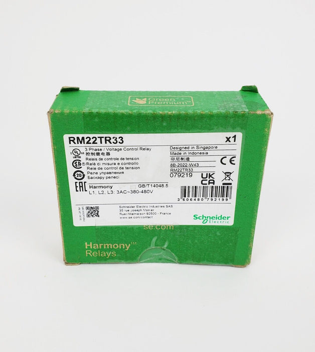 Schneider Electric RM22TR33 Voltage Control Relay 3 Phase