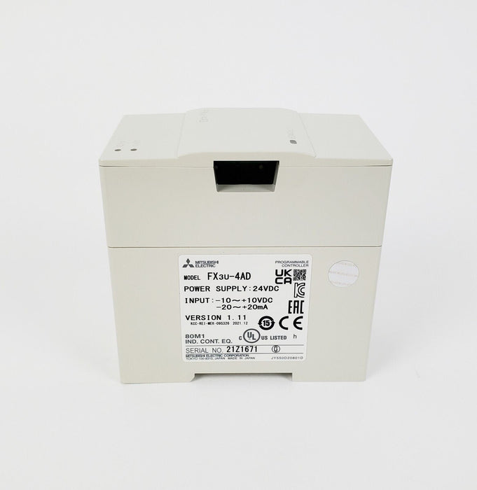 Mitsubishi FX3U-4AD Analog Input Module